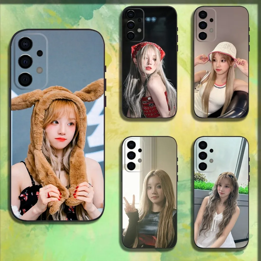 

Kpop Singer Yuqi Phone Case For Samsung Galaxy A13,A21s,A22,A31,A32,A52,A53,A71,A80,A91 Soft Black Cover