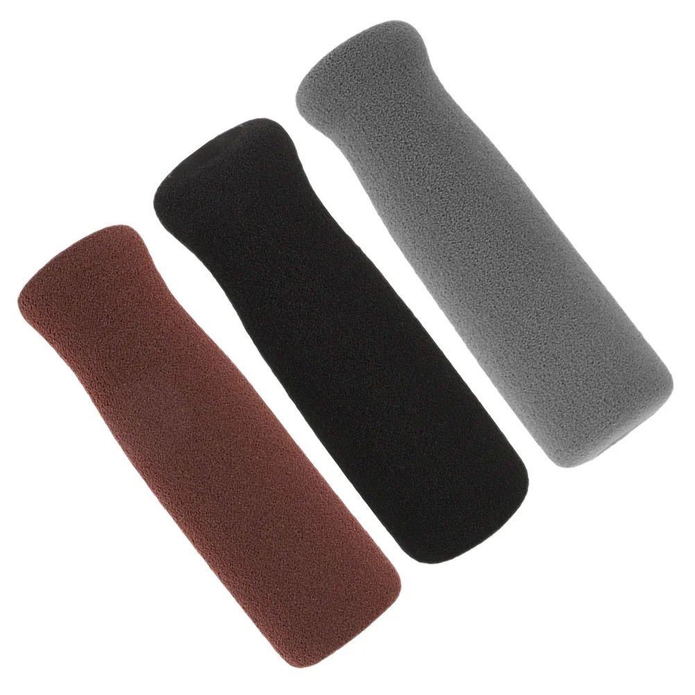 3 Pcs Walking Aid Handle Cover Grip Nonslip for Crutch Handles Sponge Thicken Cane Grips Rubber Parts Elder Wraps