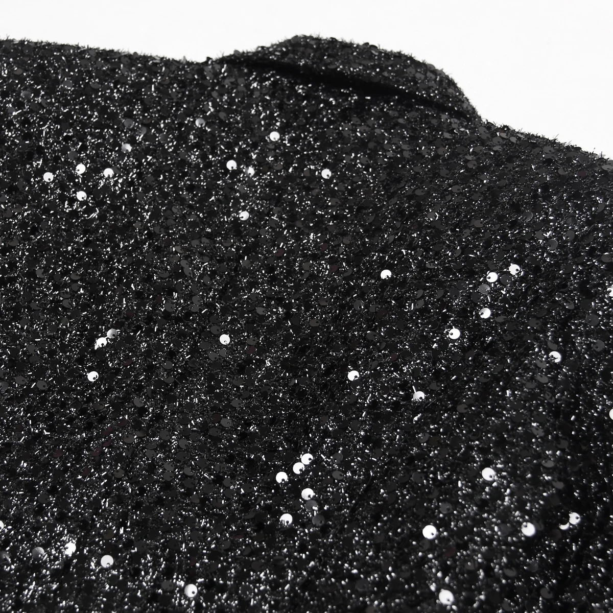 Manteau de costume à paillettes pour femmes, nouvelle collection printemps et automne, industrie lourde, mode, taille amincissante, col de costume de haute qualité