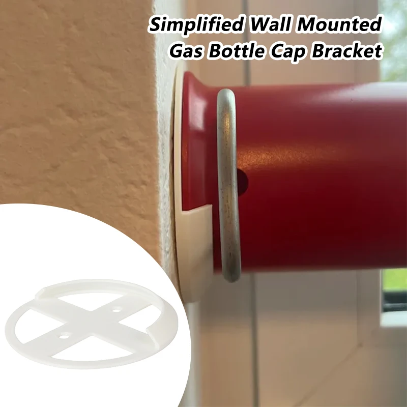 

RV Wall Mounted Gas Bottle Cap Bracket Anti-Loss Anti-Movement Gas Cylinder Cap Holder Campervan Caravan Camping Accessory
