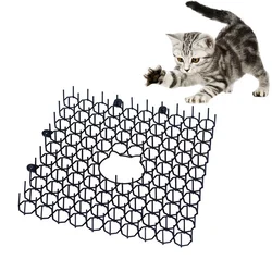 1pc Garden Prickle Strip Dig Stop Cat Repellent Deterrent Mat Anti-cat Prickle Strips Keep Cat Away Digging Climbing Spike Tool