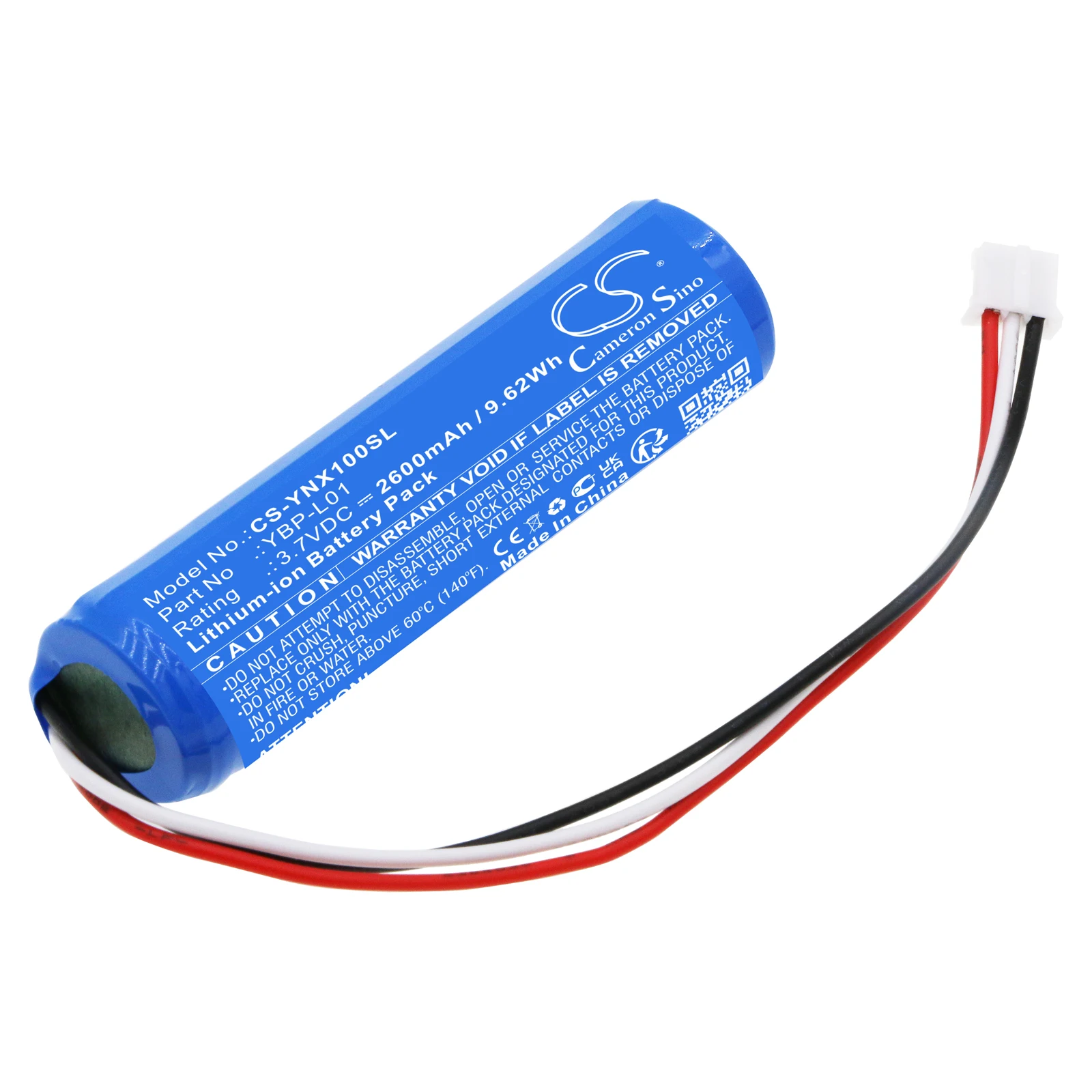

CS Replacement Battery For YAMAHANX-P100YBP-L01 2600mAh / 9.62Wh