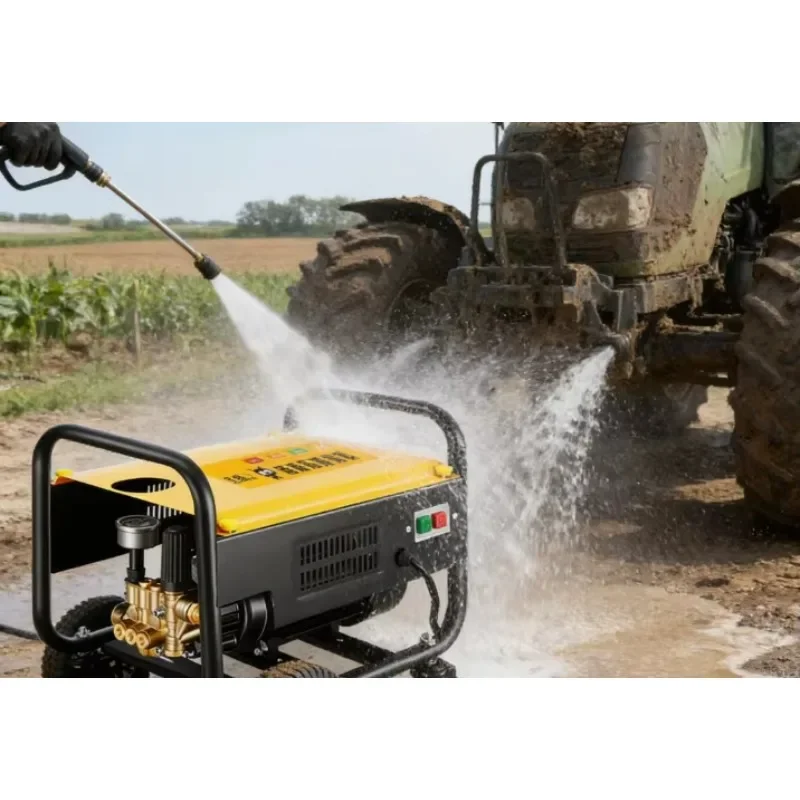 Automatic Mobile Car Wash Machine High Flow Rate Pressure Washer Powerful Car Washer for Maintenance Use