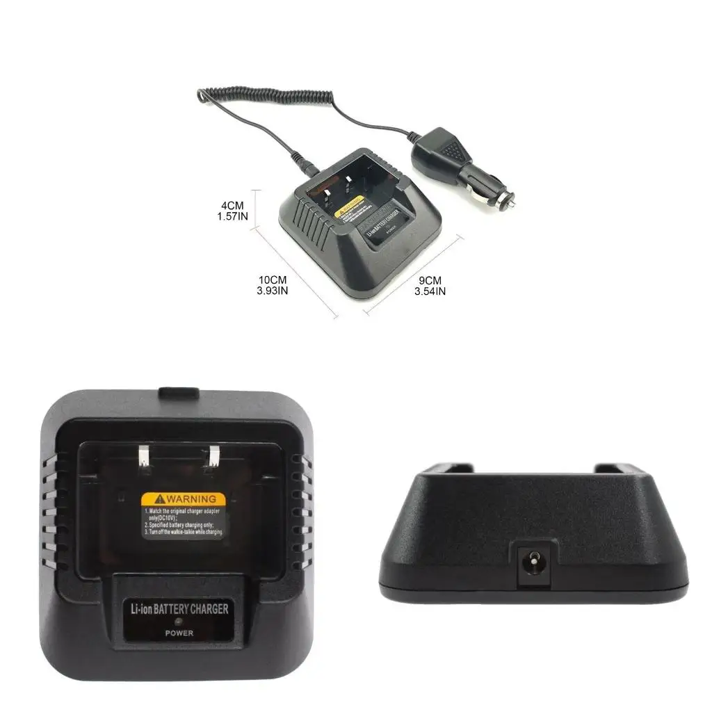 Portable Battery Car for Baofeng UV5R UV-5RE Radio Walkie Talkie 12V 24v Car