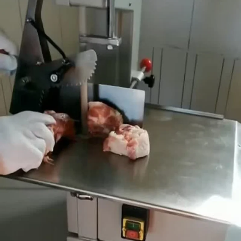 Compact Portable Electric Meat Cutter Saw for Frozen Fish Rib Sheep Bone Chicken Feet and Bone Cutting Band Saw