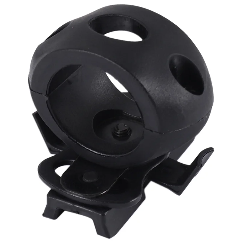 

ABUH-Quick Release Flashlight Clamp Holder Mount For Fast Helmet Universal (FAST, MICH, IBH, Etc. With Rail Helmet) 2.5Cm Diamet