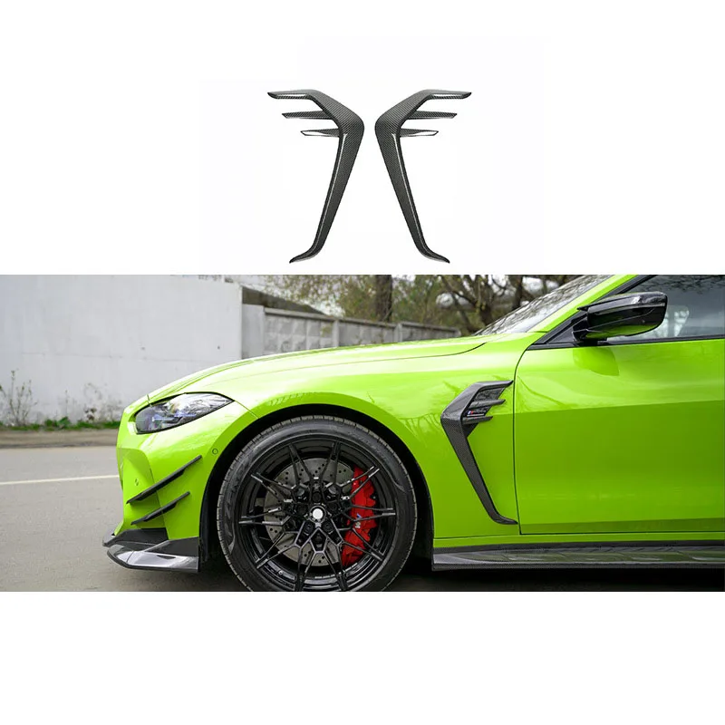 

Suitable for BMW M3M4 G80 G82 dry carbon fiber fender tuyere trim modified auto parts body kit