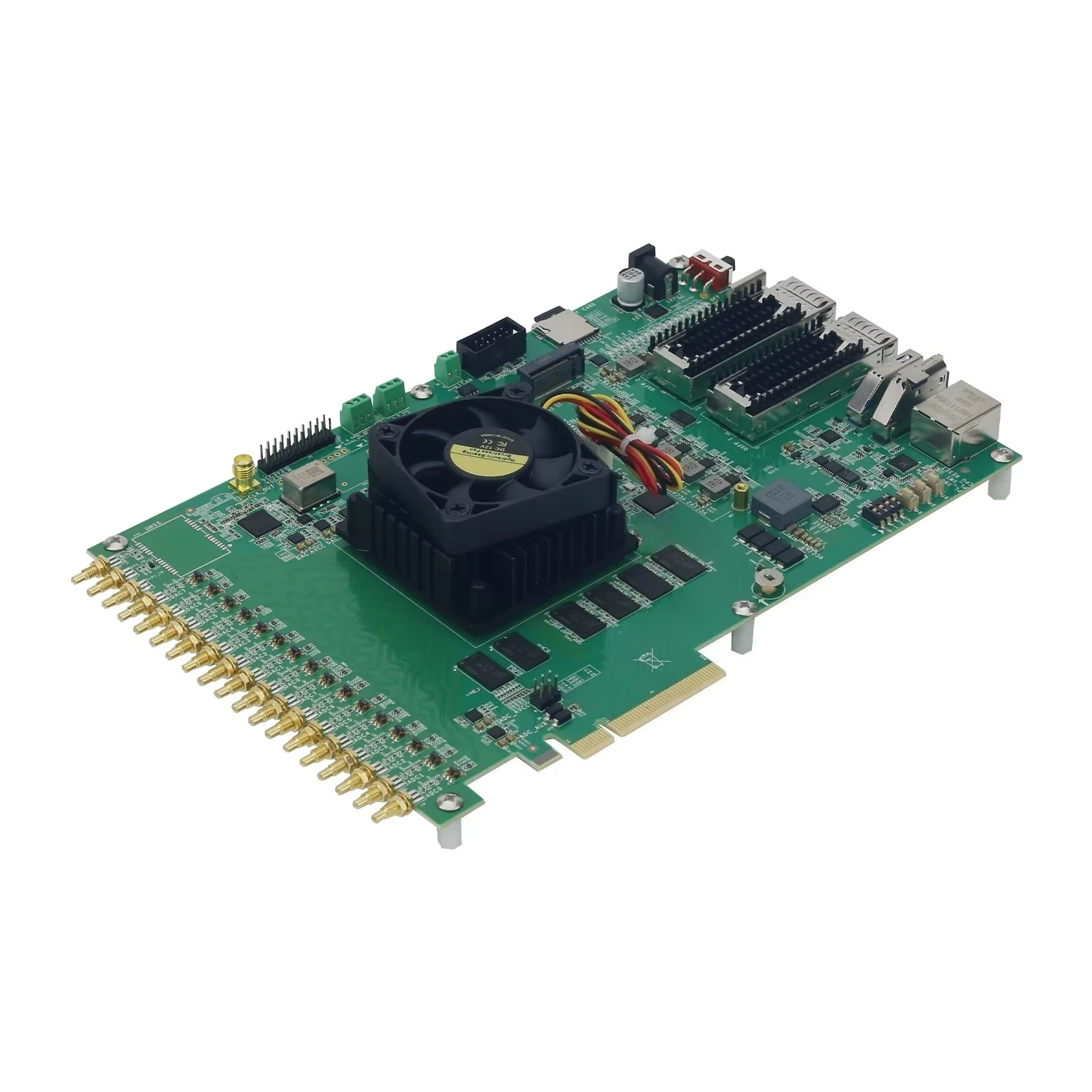 XCZU47DR RFSOC PCIE RF Wireless Development Board 32GB EMMC Onboard 19.2M VCXO for ZYNQ