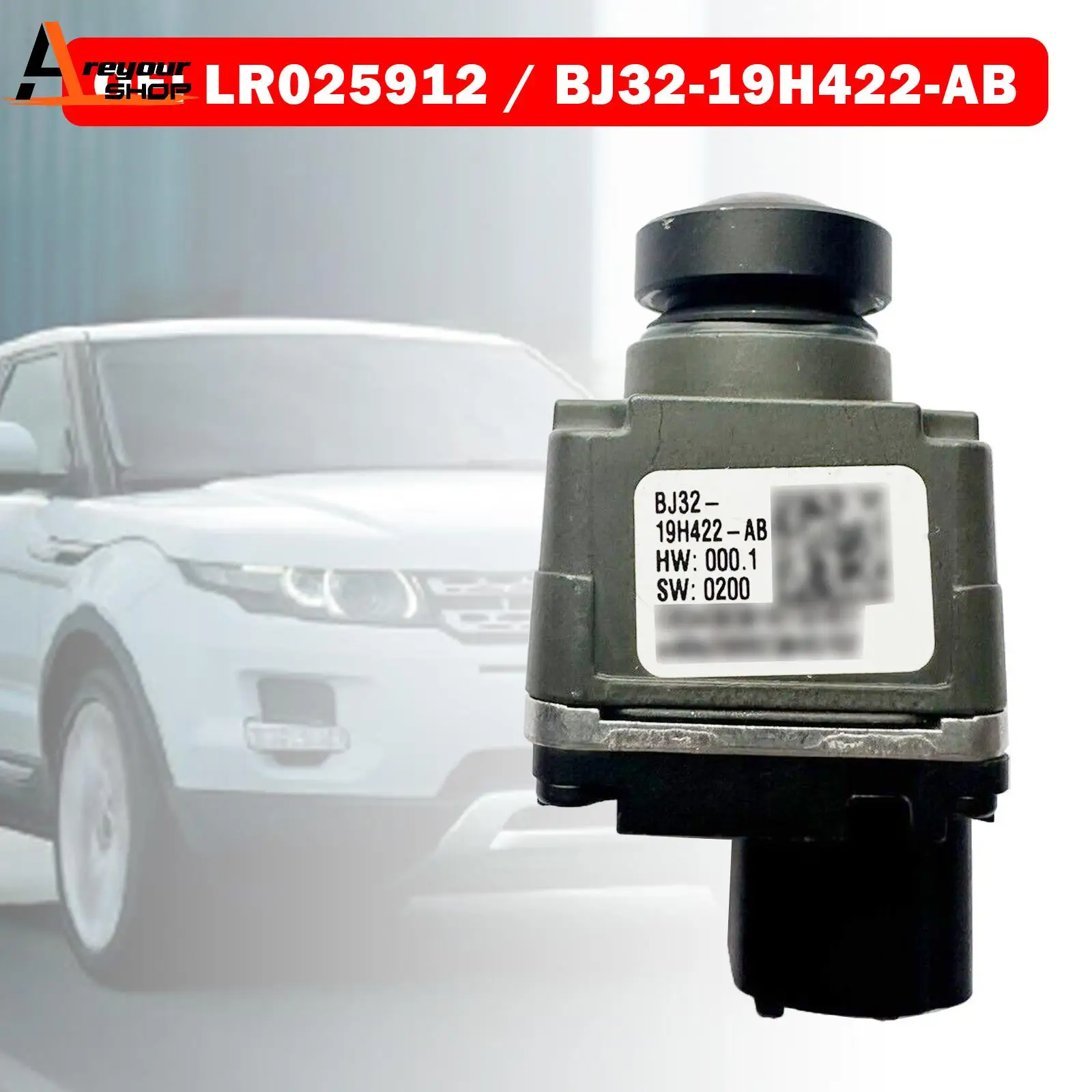 Areyourshop Front Bumper Reverse Camera LR025912 /BJ32-19H422-AB For Range Rover Evoque L538