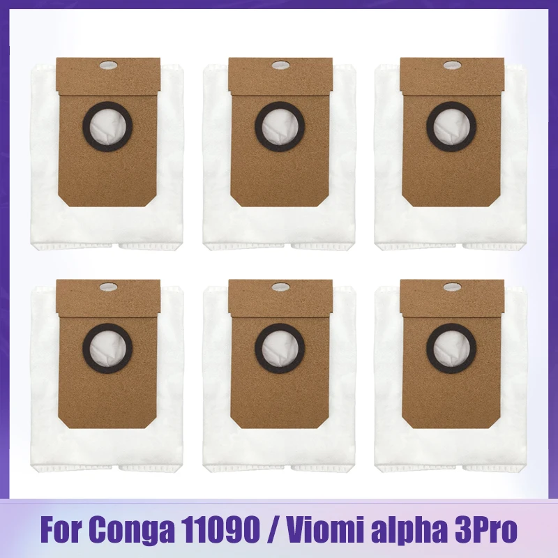 Dust Bags Accessories For Cecotec Conga 11090 Viomi alpha 3Pro Vacuum Cleaner Spin Revolution Attachment Replacement