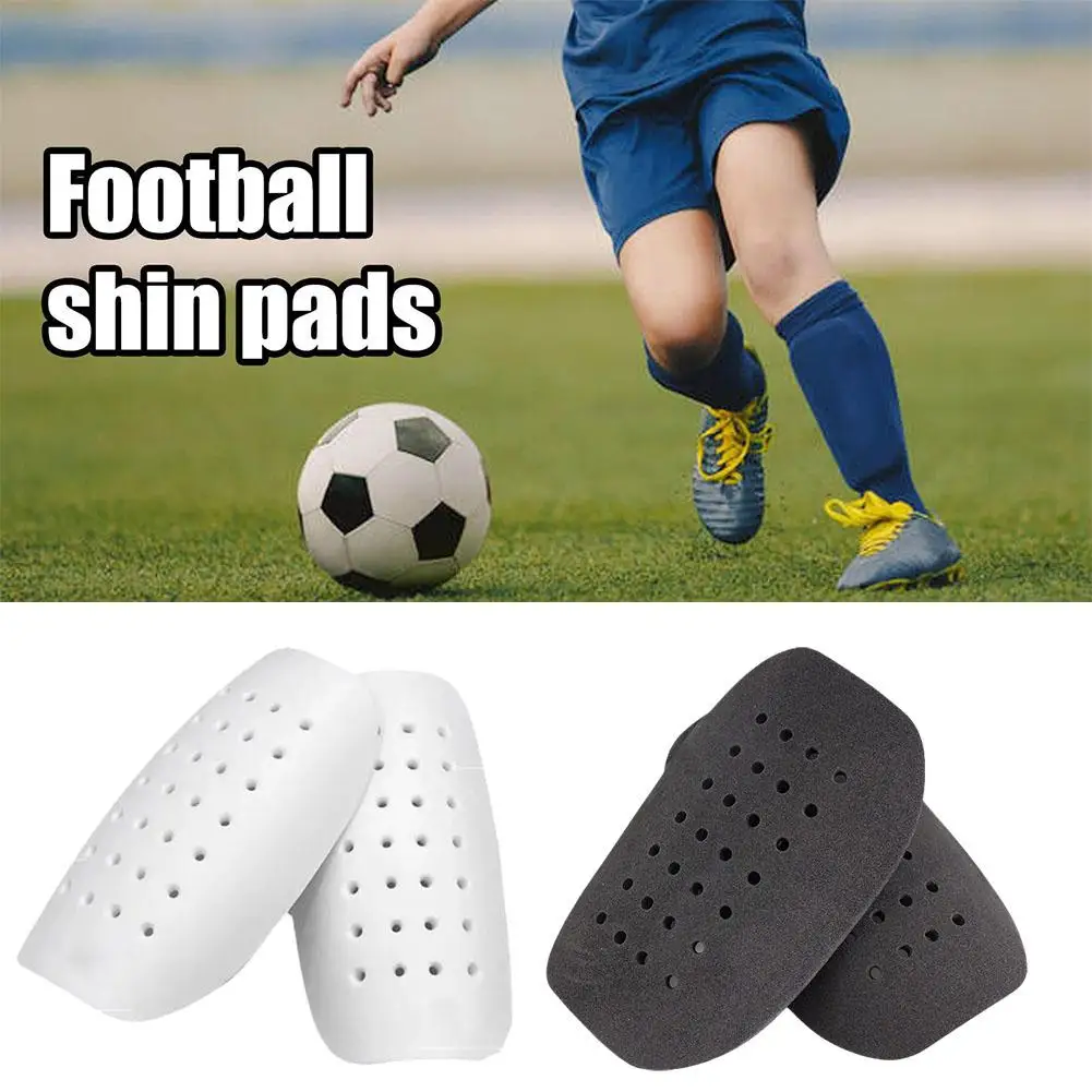 1pair New Mini Football Shin Pad Wear-resistant Shock Protector Training Soccer Absorbing Leg Lightweight Shank Portable Bo P1q4