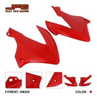 Motorcycles Accessories Front Side Panel Left Right Panels Body Guard Fuel Tank Cover For Italika DM200 DM 200 Dirt Pit Bike PP