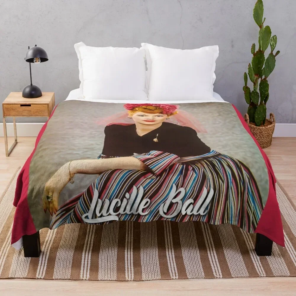 

Lucille Ball Throw Blanket For Baby Flannels for winter Bed Blankets Weighted Tourist Sleeping Bag Blankets
