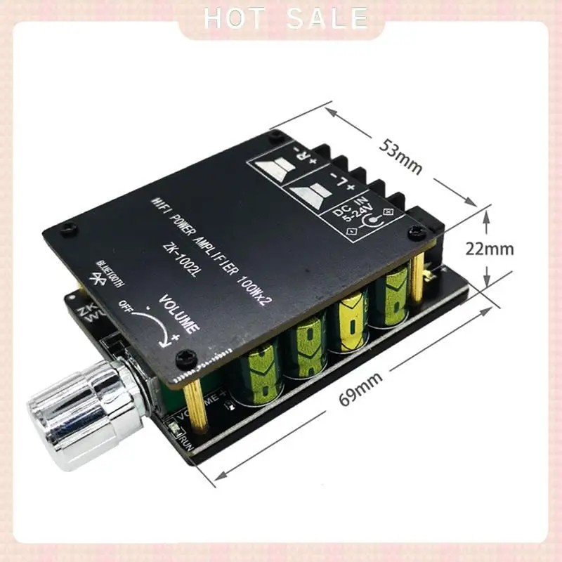 Consegna in 24 ore TPA3116 Scheda amplificatore digitale 1002L 100WX2 Mini scheda amplificatore Bluetooth 5.0 Potenza audio wireless 50W 80W St