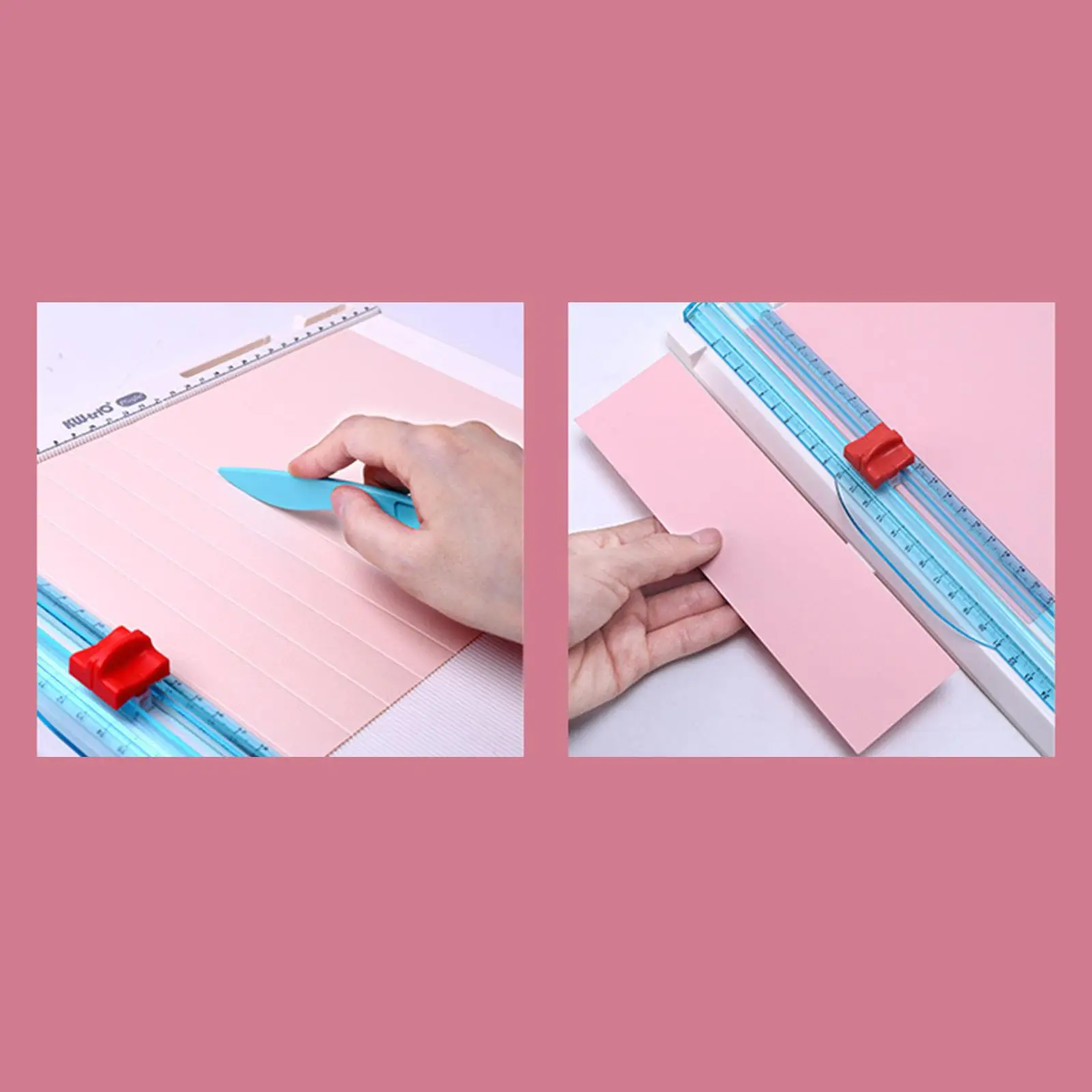 Precision Paper Cutter Scoring Board Guillotine Mat for Crafting Scrapbook Journaling and DIY Cardstock Projects at Home or