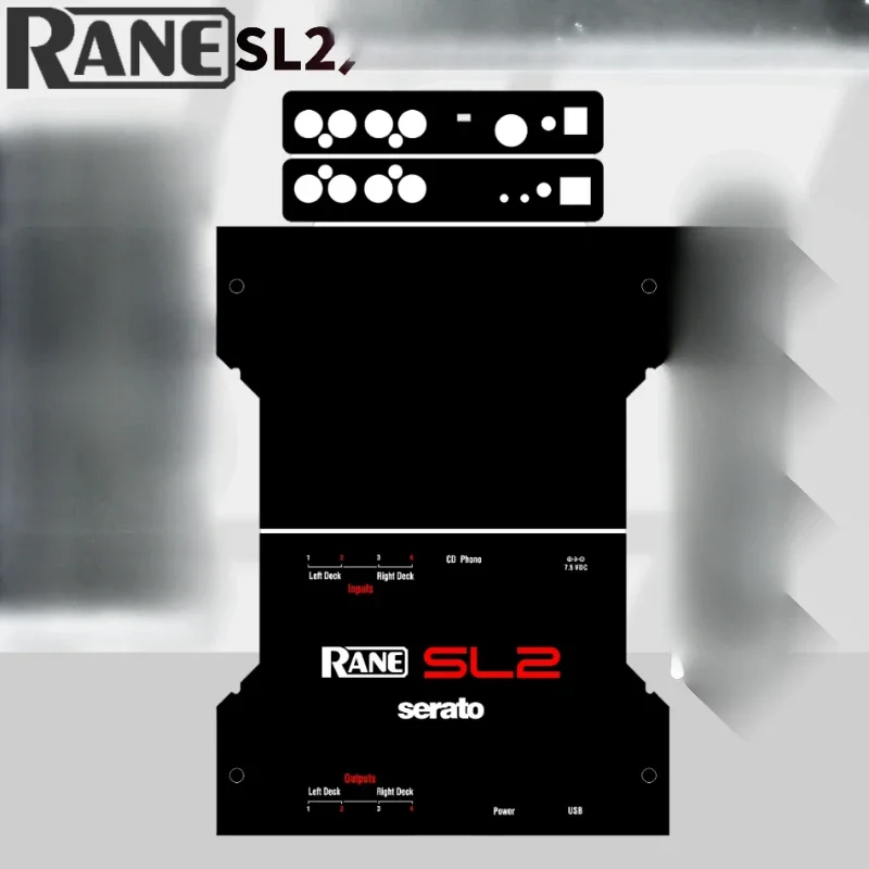 RANE SL2 Film Digital SeratoDJ Sound Card Disc Surround Protective Film.Not DJ Controller!