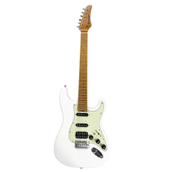 Censtar Electric Guitar,Coil Split H-S-S Pickups 6-string guitarra electrica,Roasted Mahogany Body and Maple Neck