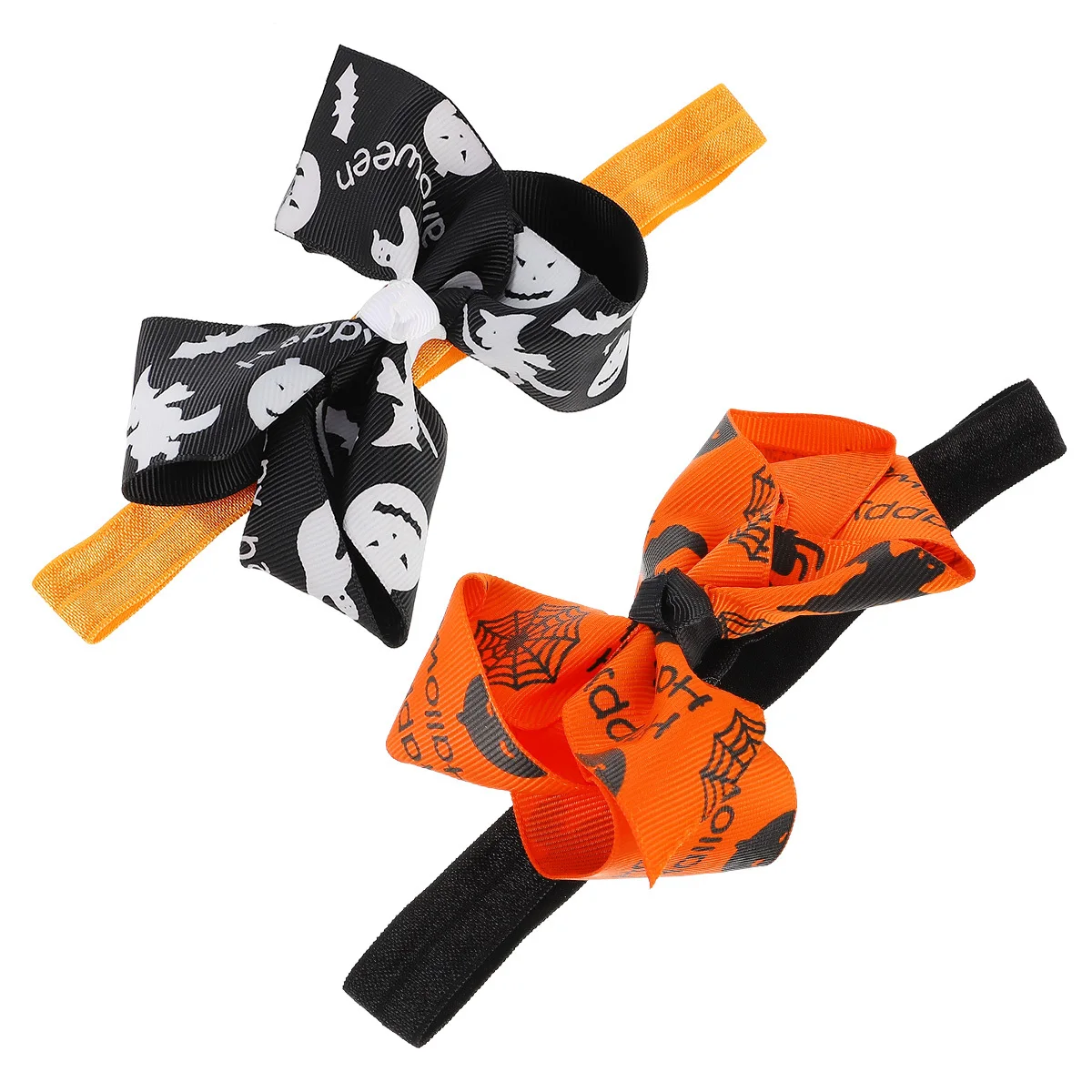 4 pçs borboleta arco headbands para acessórios de cabelo brilhantes eco-amigável respirável halloween decorativo cocar para