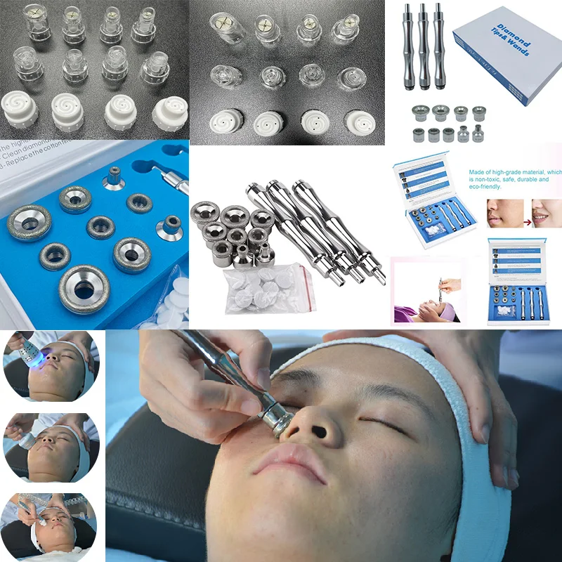 Hydrodermabrasie gezichtsapparaat 4-in-1 mee-eter verwijderaar, Aqua Peel, microdermabrasie en koude hamertechnologie voor alle huid