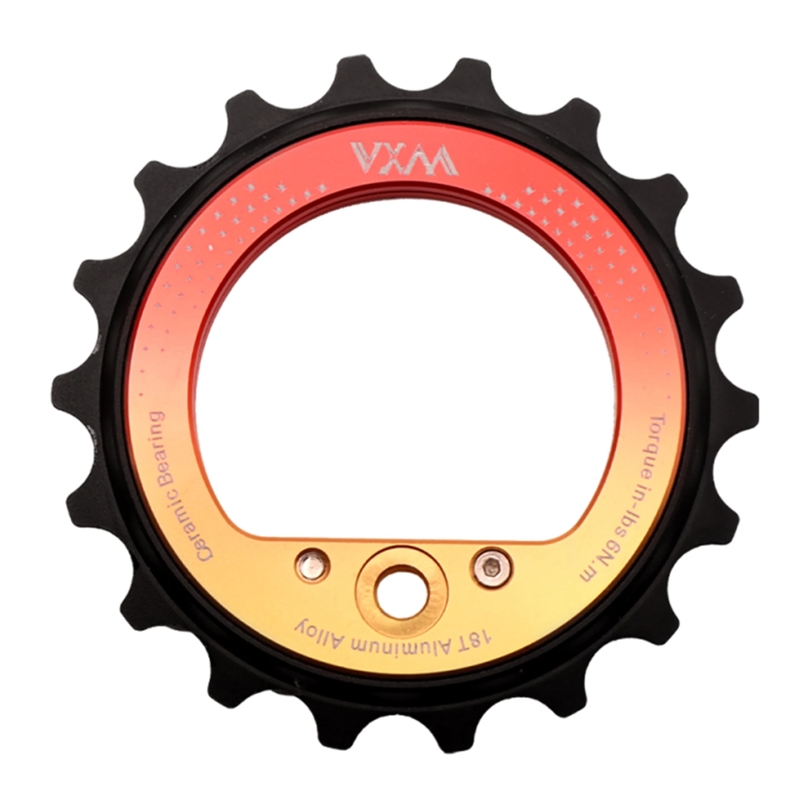 

18T Rear Derailleur Ceramic Pulley Bike Guide Hollow Eccentric Pulley Wheel for Shimano R8000 R7000 MTB Road Bicycle Part