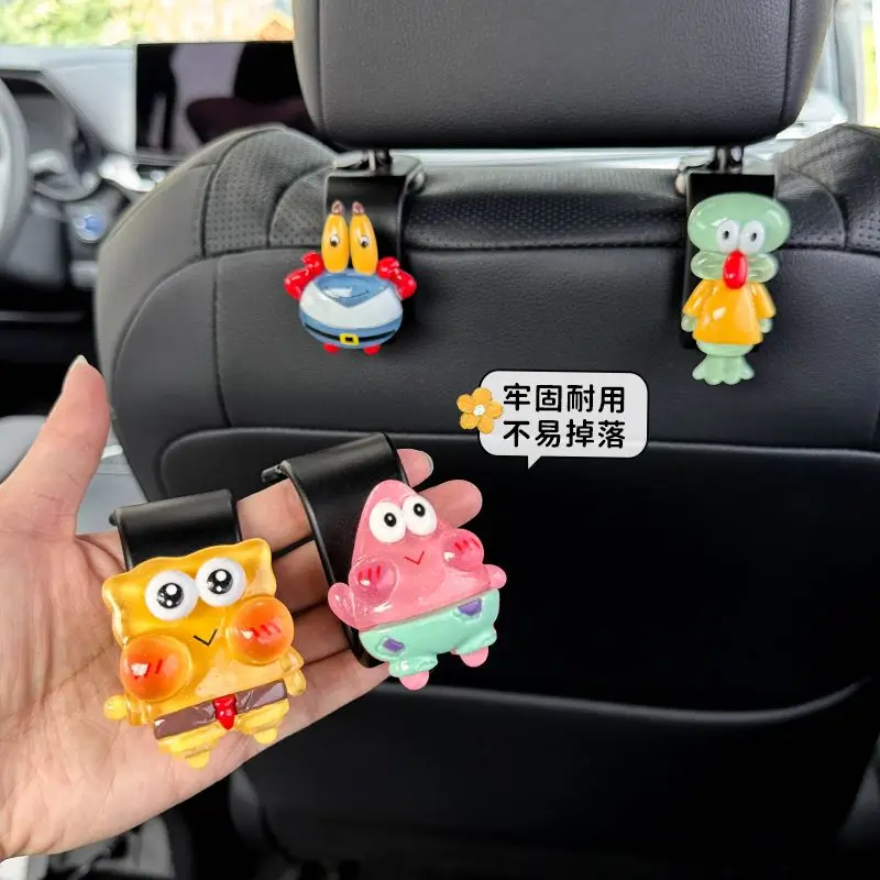 

Car Seat Hook, Multifunctional Seat Back, Front and Rear Hook, Car-mounted Creative Cartoon Cute Storage Car Supplies