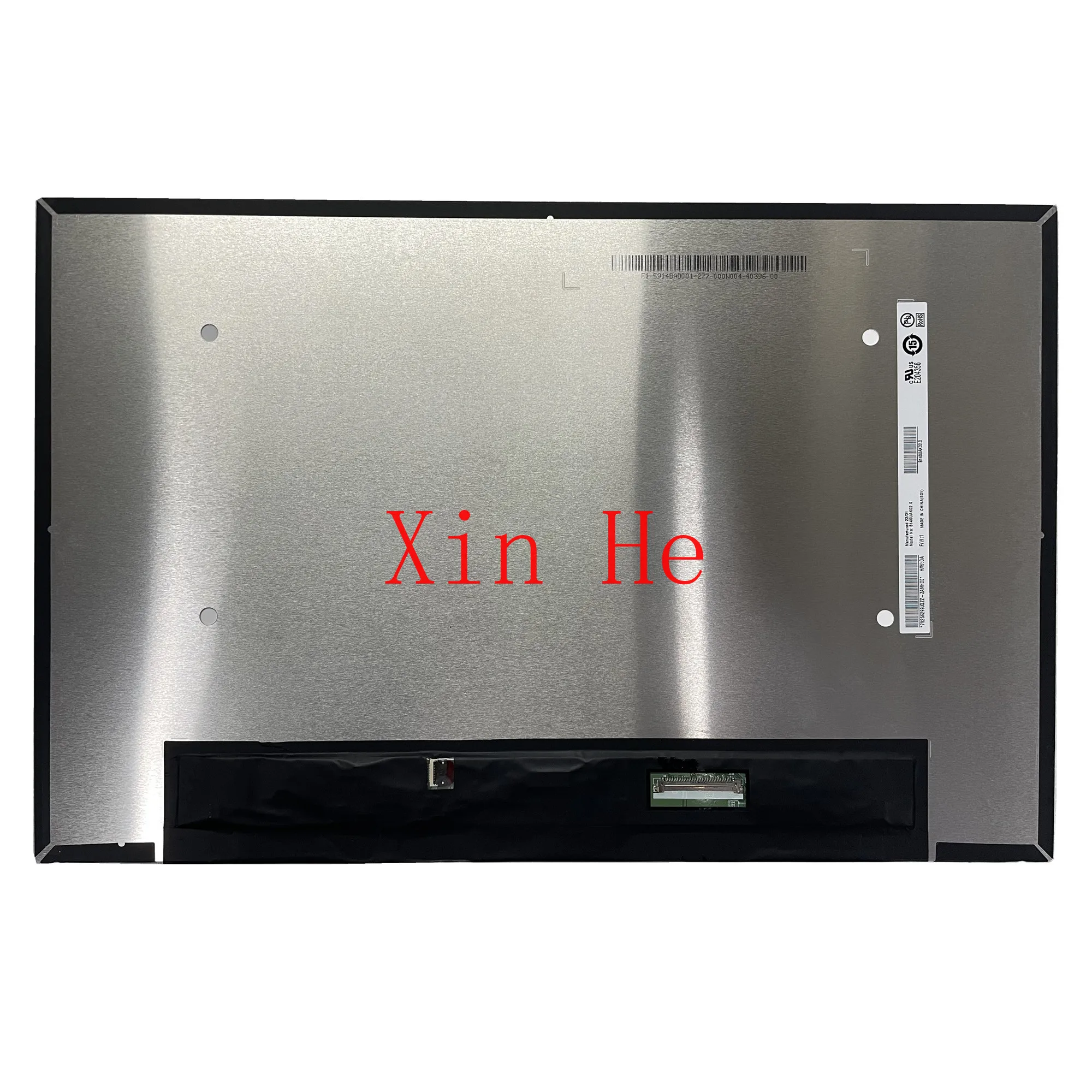 B140UAK02.0 14.0 inch Laptop LCD Touch Screen Display Panel Matrix 1920*1200 EDP 40 Pins