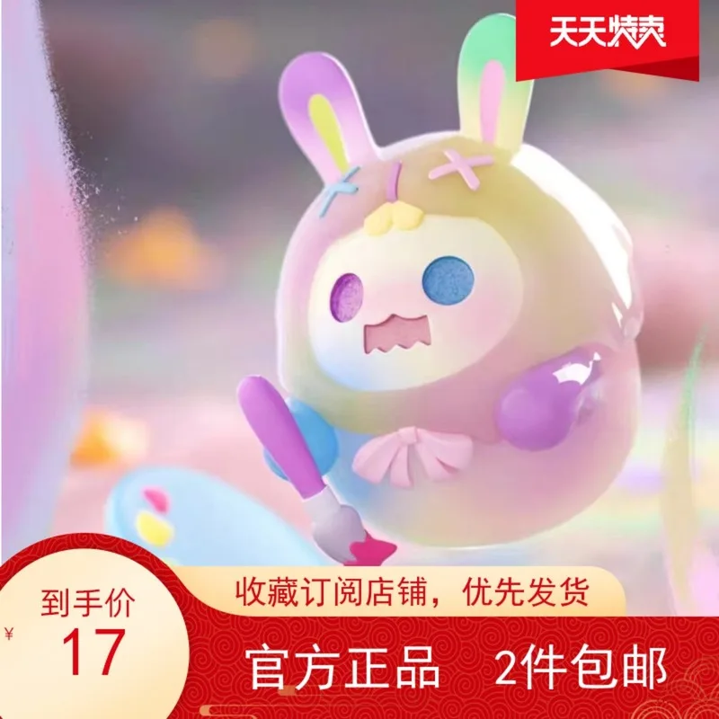 

Ghost Bear Lonely Moon Series слепая коробка модная кукла ручной работы подарок женский подарок исцеление модная кукла подарок женский подарок на день рождения