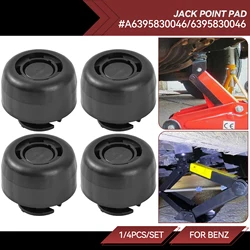 1/4pcs Under Car Jack Lift Jacking Point Support Pad Plug Block Cover #A6395830046 6395830046 for Mercedes Benz VITO W639 W477