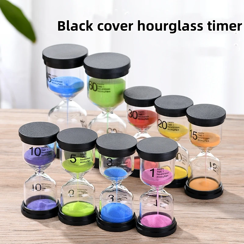 6/1PCS 1/3/5/10/15/30 Hourglass Minutes Sand Watch Sandglass Timer Watch Clock Gift Children Sand Timer Hour Home Decoration