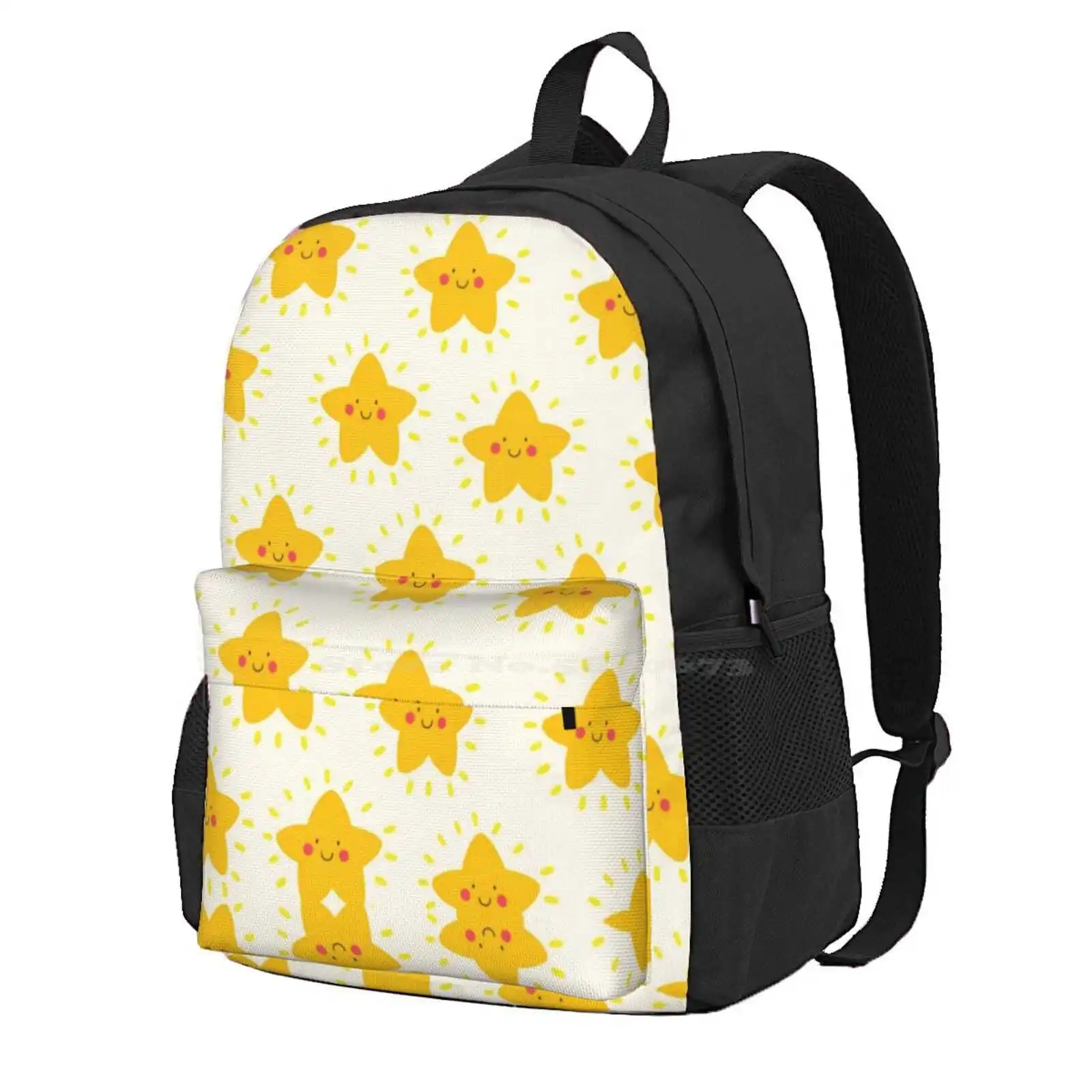 

Stars Hot Sale Schoolbag Backpack Fashion Bags Star Sky Cute Kawaii Pattern