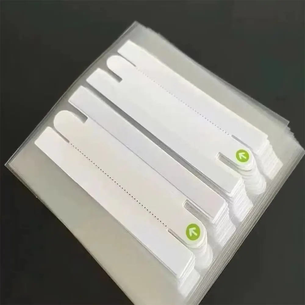 100 Stück OEM-Handyverpackungsbox-Papier-Siegelaufkleber für IP 18 Pro Max 17 16 Pro Max Watch S9 10 Ultra Airpods Außenverpackung Versiegelung