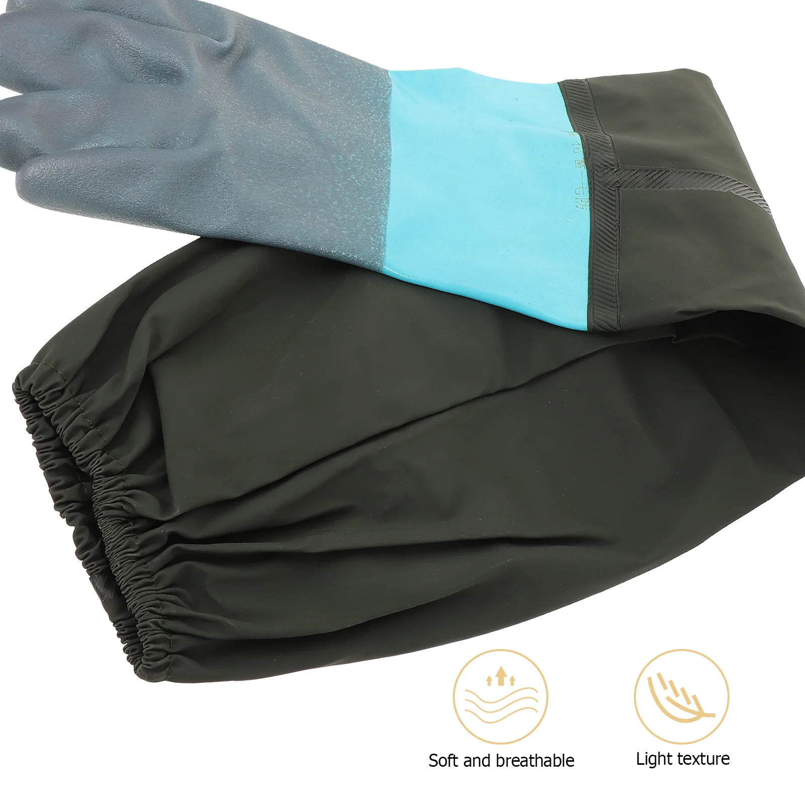 1 زوج قفازات مضادة للثقب مقاومة للماء سلامة العمل الثقيلة للتنظيف الصناعي في الهواء الطلق مستودع الطبخ استخدام عدم الانزلاق #6