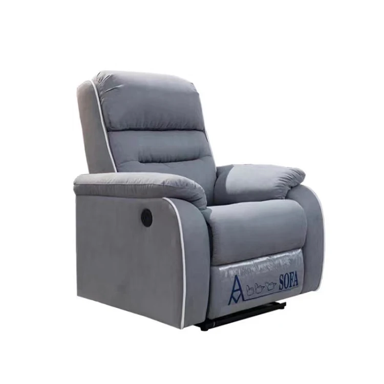 Sofá reclinable de cuero, silla reclinable Manual, sofá individual para sala de estar, gran oferta, barato