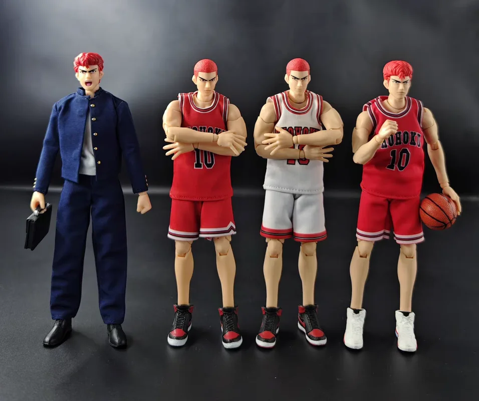 Great Toys Dasin Hanamichi Sakuragi Mitsui Hisashi Rukawa Kaede Miyagi Ryota Pvc Action Figure Slam Dunk Fujima Kenji Gt Toy