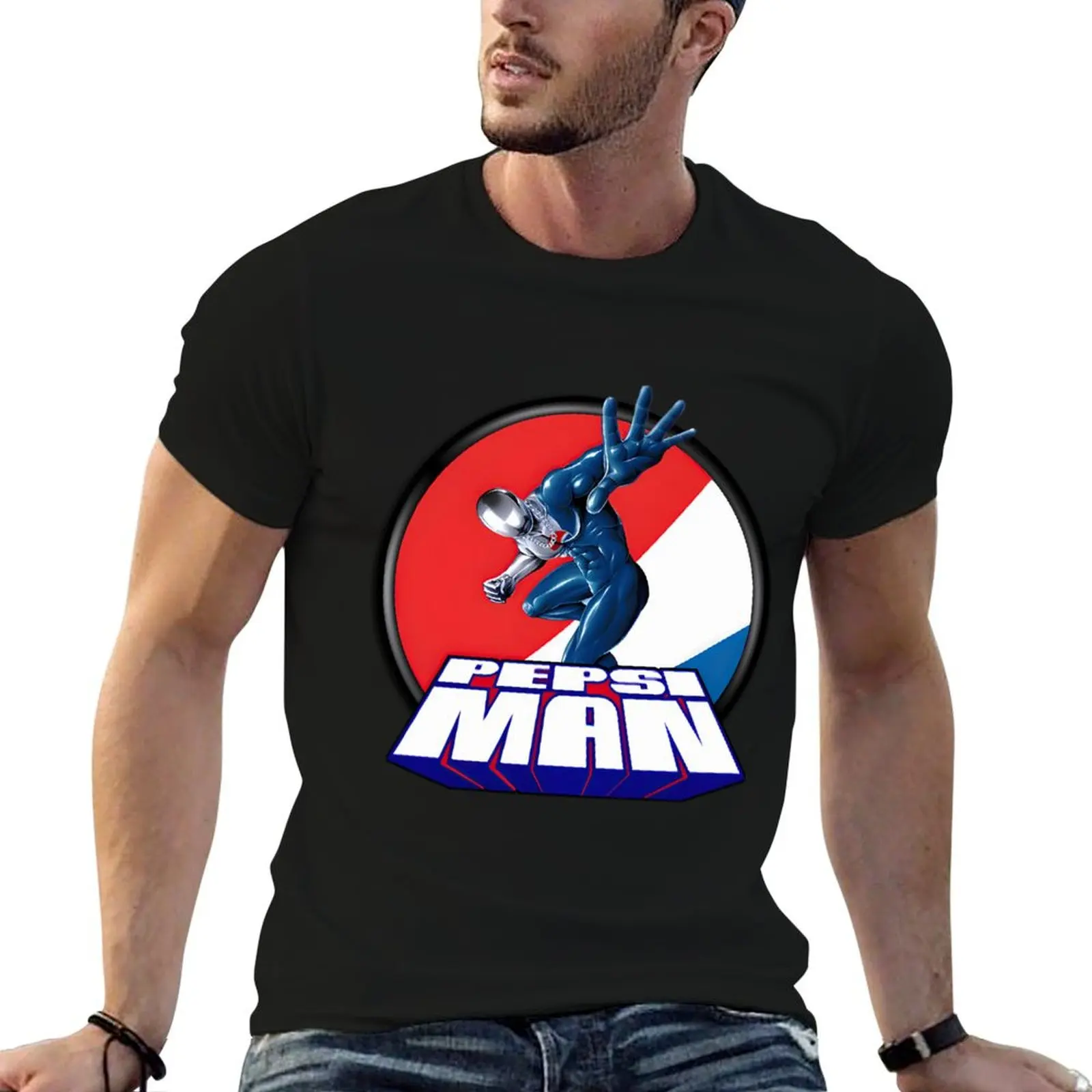 

Pepsiman T-Shirt funny t shirts cotton t shirt custom print T-Shirt