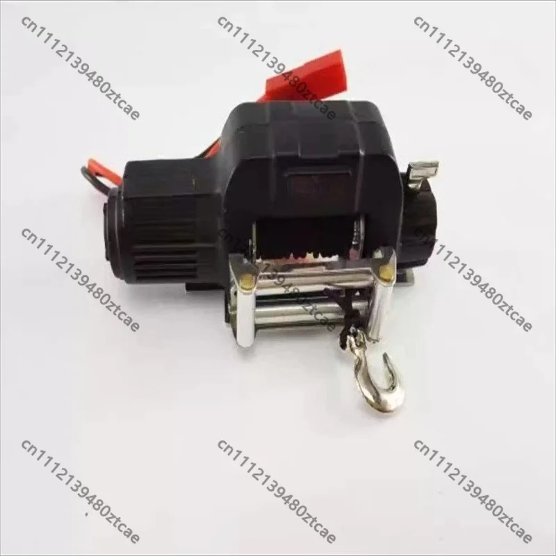 RC Metal Electric Winch, Single / Dual‑Motor Simulation Winch Upgrade Spare‑Part for Off‑Road Rock Crawler Hobby Model Car