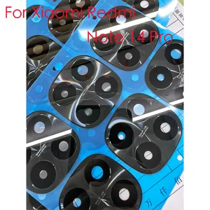 Bilashmart 2 BackShell Original Xiaomi Redmi 14 Pro Redmi 14 Back Rear camera lens cover Plastic lens