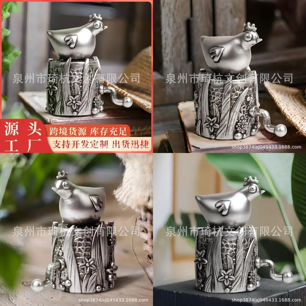 personnalite-creative-petit-ornement-de-poulet-en-argent-nouvelle-vente-chaude-transfrontaliere-bureau-table-basse-porche-table-artisanat-decoration