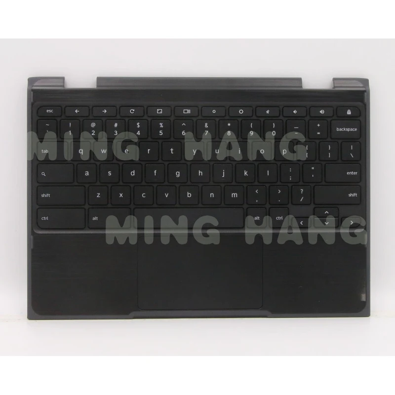 

Новая верхняя крышка (C-cover) с клавиатурой для Lenovo 300e Chromebook 2-го поколения, артикул 5CB1E21590