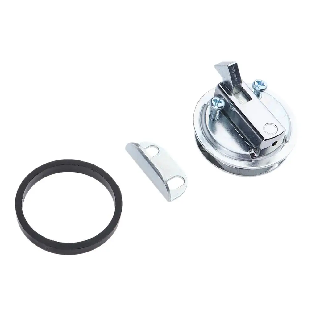 Stainless Steel Hatch Latch Recessed Handle Marine Door Lock Boat Fittings for Trailer Truck Cabinet Pull