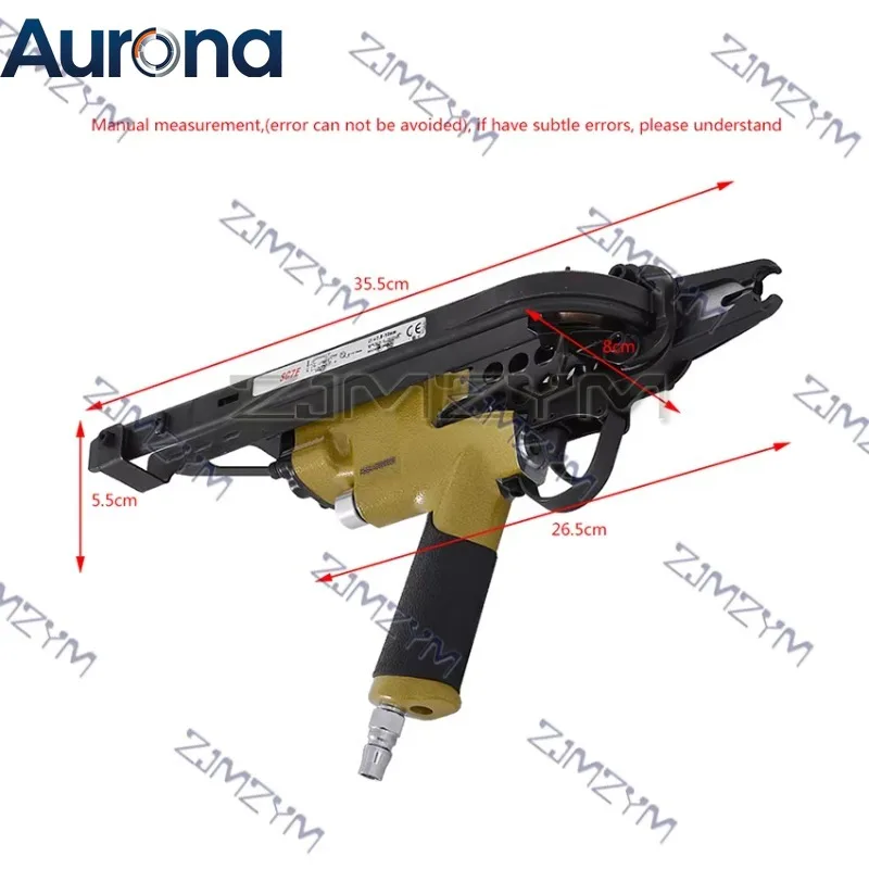 【Industrial】SC7E Series Pneumatic C Ring Nailer Cage Stapler Nail C Ring Pliers Tool Air C-type Machine Nailer Pneumatic Nail Gu