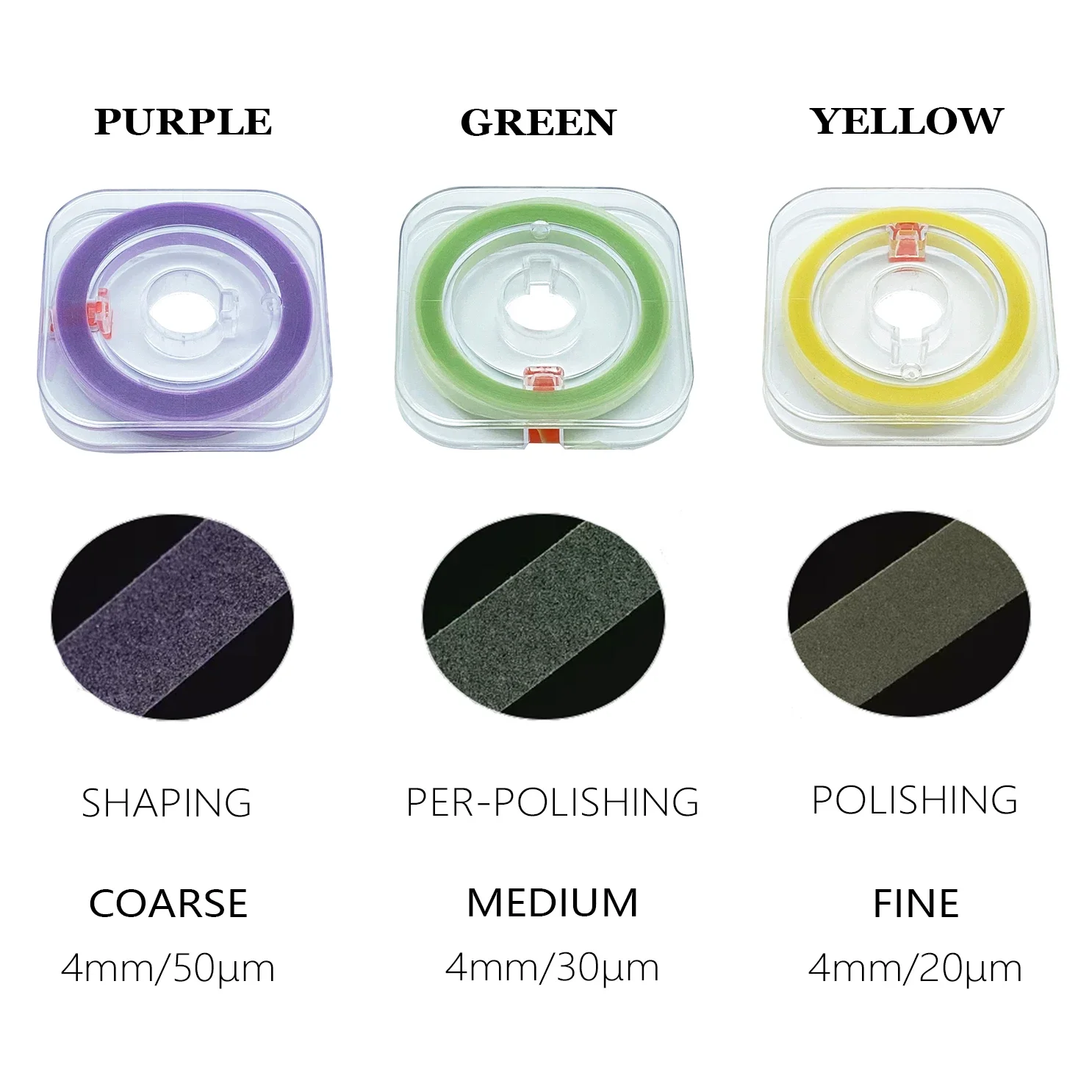 

Рулон полоски для полировки зубов, 6 м х 4 мм, смола, шлифовка зубов, шлифовка, формирование, материал для стоматолога, вращающийся инструмент для стоматологии