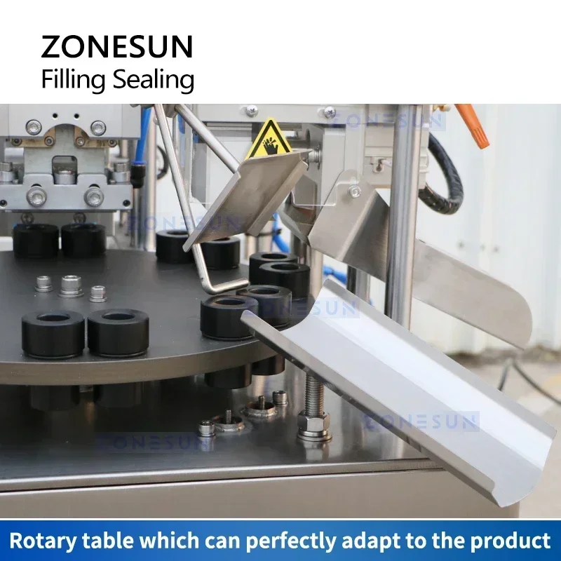 Zonesun ZS-AFS05 máquina de enchimento e selagem de tubo, pasta de dente, embalagem de tubo de plástico, enchimento de tubo cosmético, selador ultrassônico