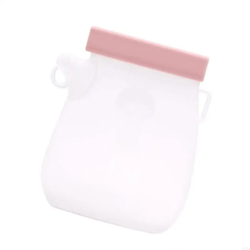 97BE Silicone Lactation Milk Storage Solution Leak Proof Breastmilk Preservation Bag Bag for Nursing Parents