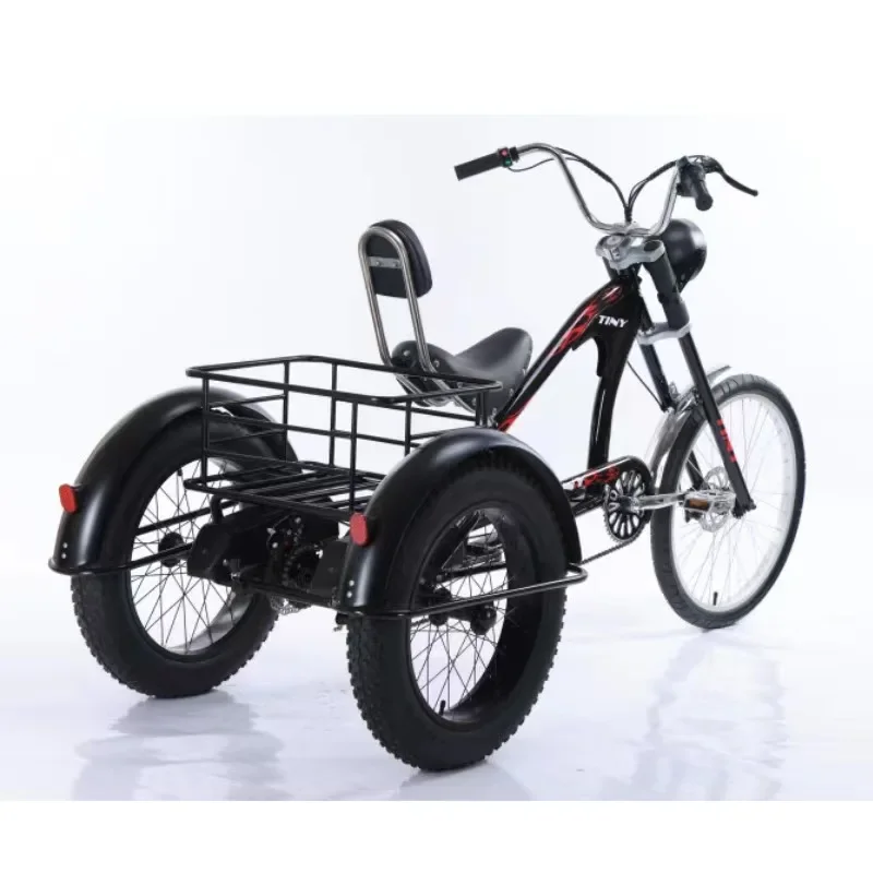 Best-selling Quality Assurance 48v 1000w 3 Wheel Electric Two Seat Adult Mini Tricycle