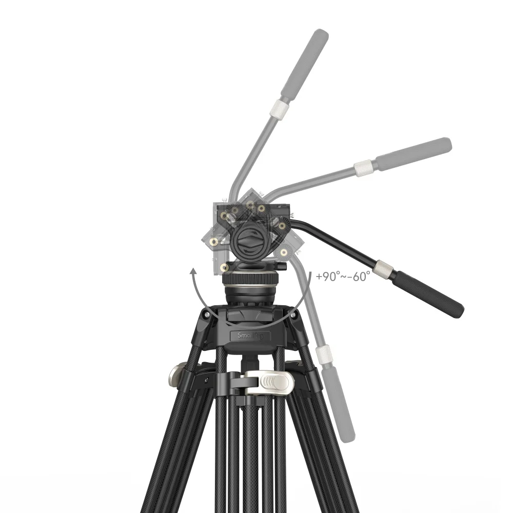 SmallRig FreeBlazer Heavy-Duty Carbon Fiber Tripod Kit AD-100 3989/4167