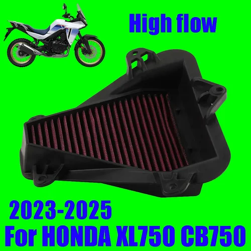 Accesorios para motocicleta, limpiador para admisión de filtro de aire de alto flujo para HONDA Transalp XL 750 XL750 CB750 Hornet CB 750 2023 2024 2025