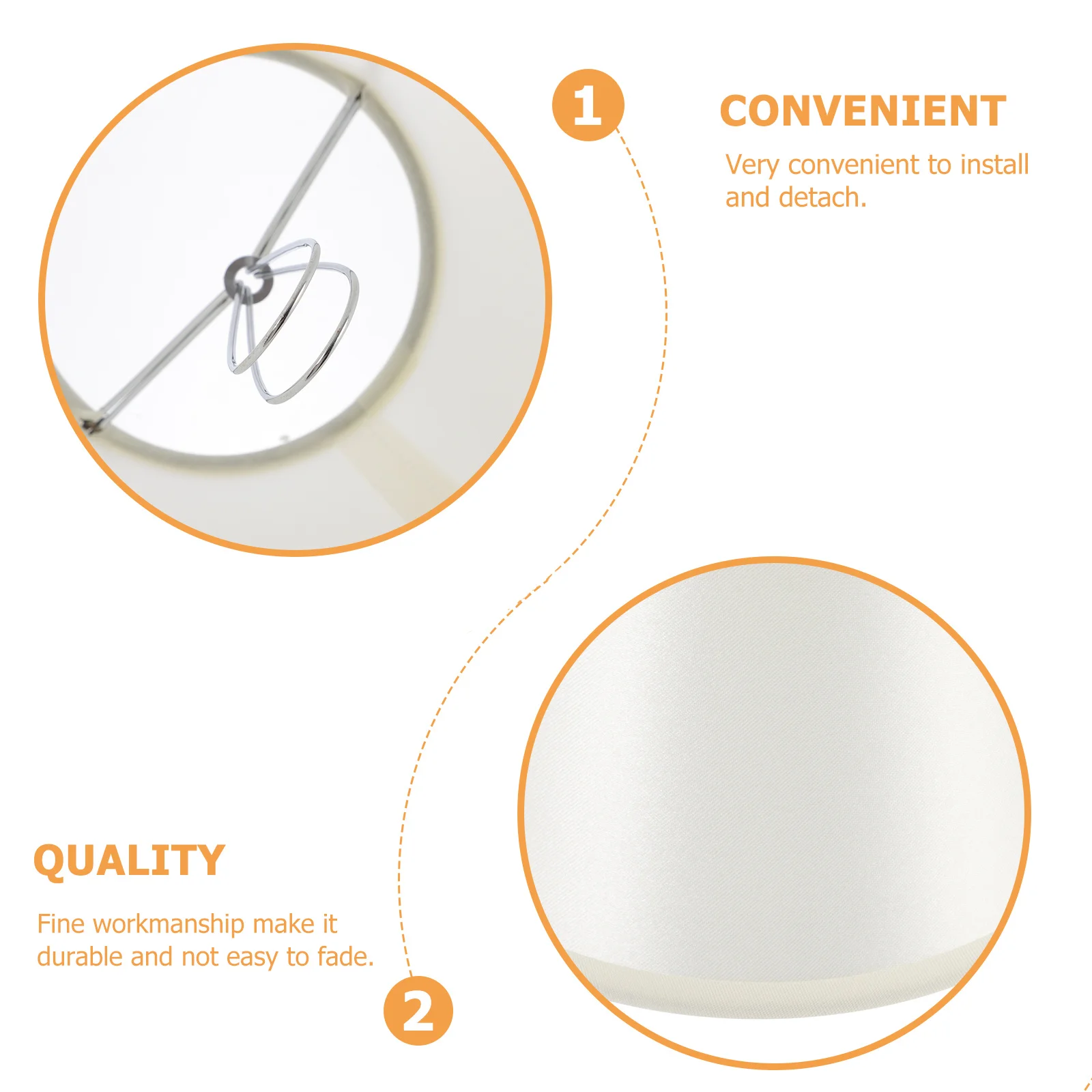 

1Pcs Lamp Shade Cloth Art Clip Bubble Type Dust-Proof Practical Lampshade Suitable for Home Living Room Bedroom