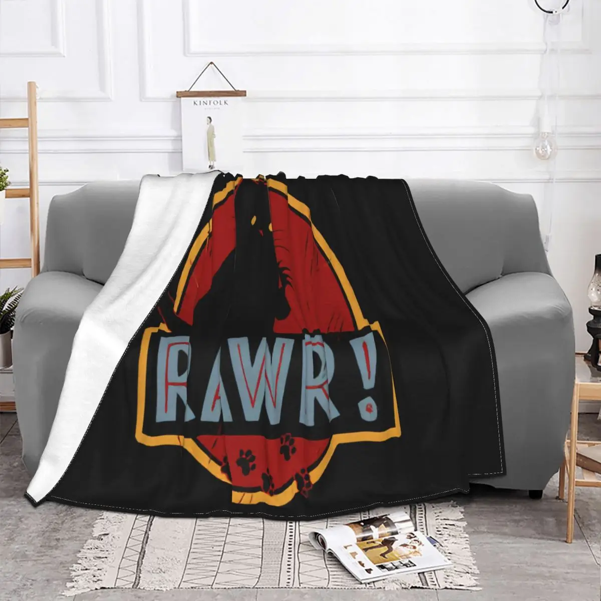 Rawr Jurrasic Parck Parody Funny For Mens Usa Size Xs 3XlW Humour Rap New Print Better Throw Blanket