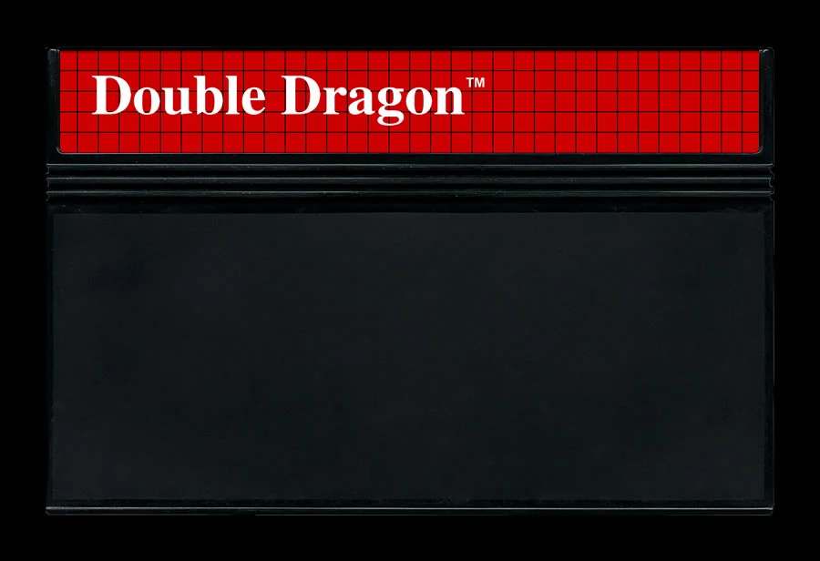 

SMS game cartridge : Double Dragon ( USA Version! English Language!! )